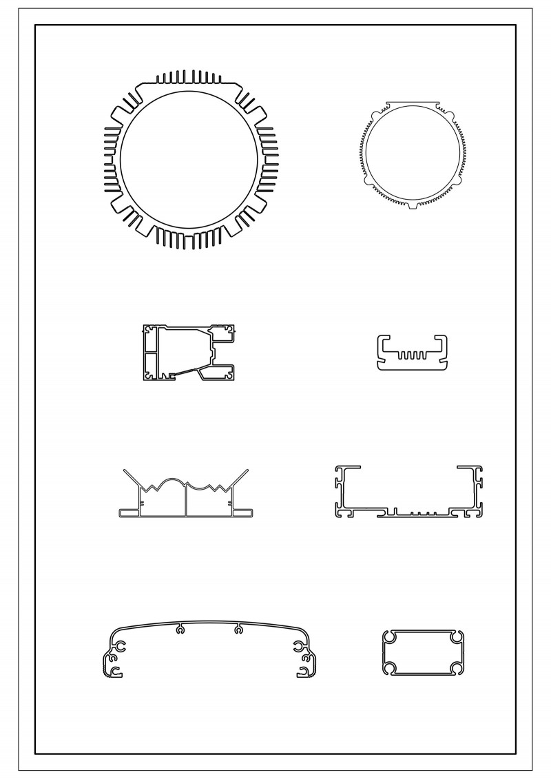 Mechanical and electrical type profiles